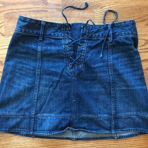 Abercrombie & Fitch Denim Mini Skirt